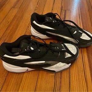 Men’s Nike Jordan Luka 2 TB White Black Pure Platinum Basketball Sneakers 12